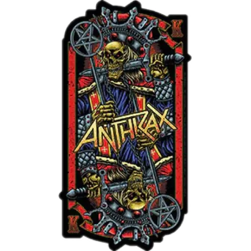 Anthrax · Evil Kings Sticker 3-sticker pack