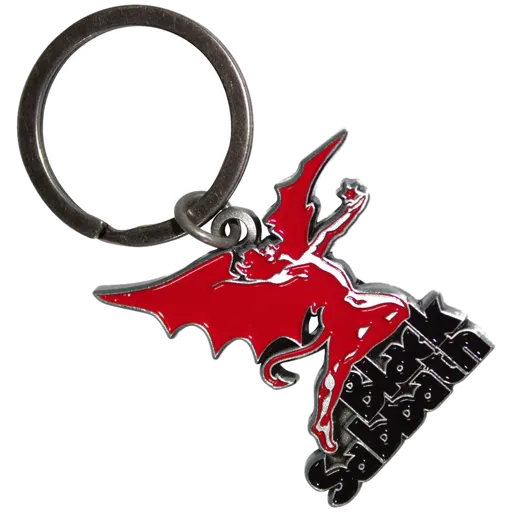 Black Sabbath · Logo & Daemon Metal Key Chain