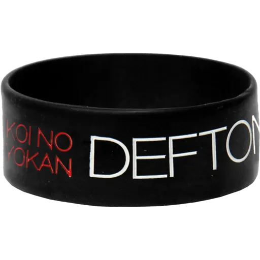 Deftones · Koi No Yokan Rubber Bracelet