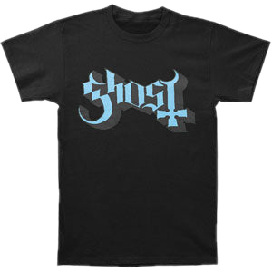 Ghost · Blue/Grey Keyline Logo T-shirt