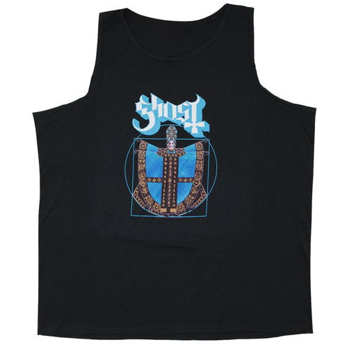 Ghost · Vitruvian Mens Tank Top