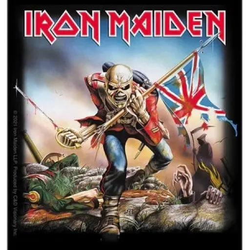 Iron Maiden · British Flag Sticker