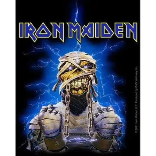 Iron Maiden · Lightning Mummy Sticker