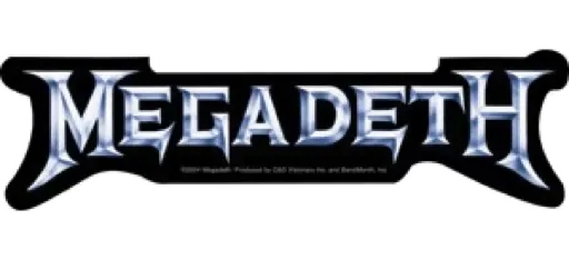 Megadeth · Logo Sticker
