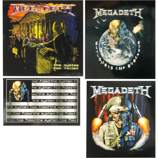 Megadeth · 4-Sticker Set