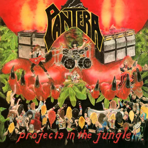 Pantera · Projects In The Jungle LP (Metal Magic, 1984 US, NM/NM)