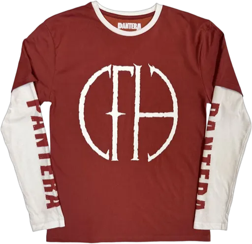 Pantera · Frayed Logo Long Sleeve