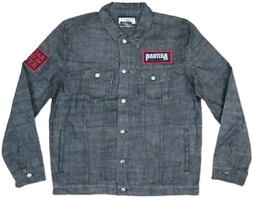 Pantera · Vulgar Display of Power Black Denim Jacket