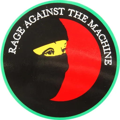 Rage Against The Machine · Mask Sticker
