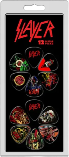 Slayer · Album Covers 12-pack Guitar Pick