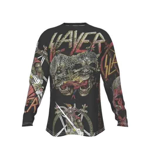 Slayer · All-Over Print Long Sleeve T-Shirt