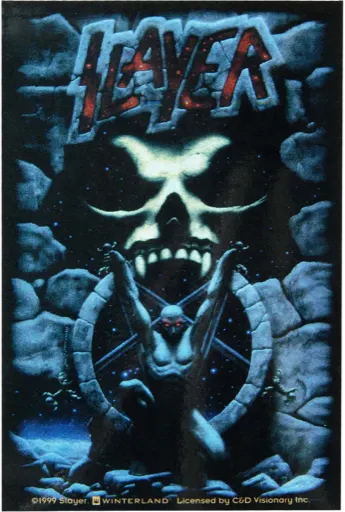 Slayer · Divine Intervention 2 Sticker