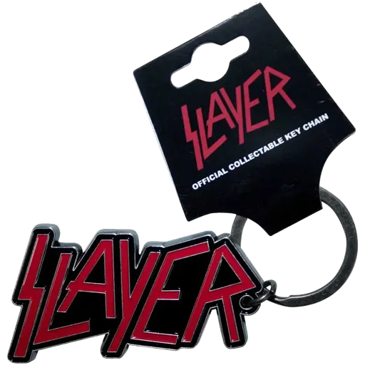 Slayer · Logo Metal Key Chain