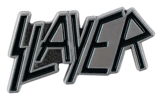 Slayer · Logo Pewter Pin Badge