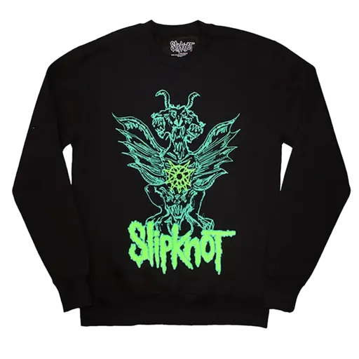 Slipknot · Green Demon Sweatshirt