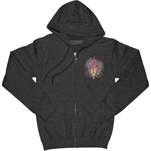 Slipknot · Slipknot Burn Me Away (Back Print) Zippered Hooded Sweatshirt