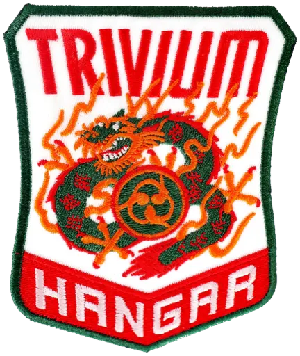 Trivium · Dragon Hangar Embroidered Patch