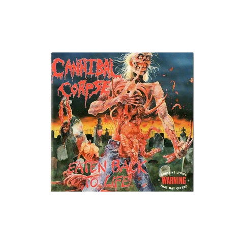 Cannibal Corpse · Eaten Back To Life CD (Metal Blade, 1990)