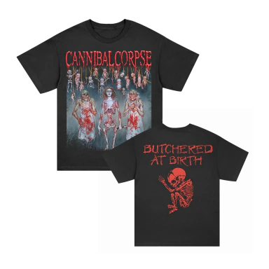 Cannibal Corpse · Butchered At Birth Alternate Cover T-Shirt (Black)