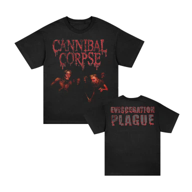 Cannibal Corpse · Evisceration Plague Album Cover T-Shirt (Black)