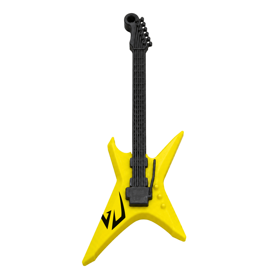 GV · Goat Star Guitar Keychain