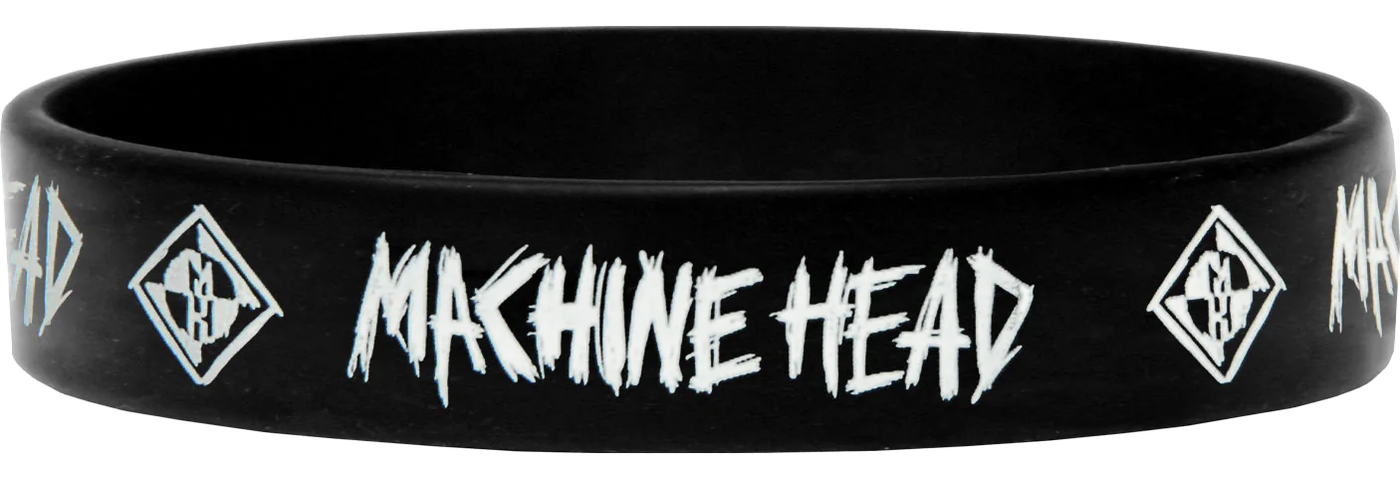 Machine Head · Logo Rubber Bracelet
