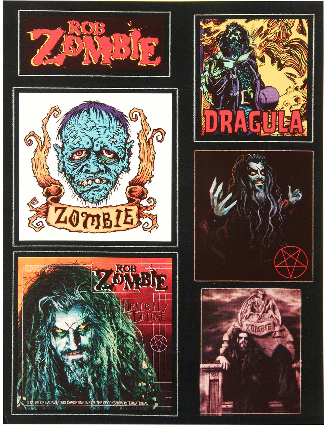 Rob Zombie · Sticker Sheet Sticker Set