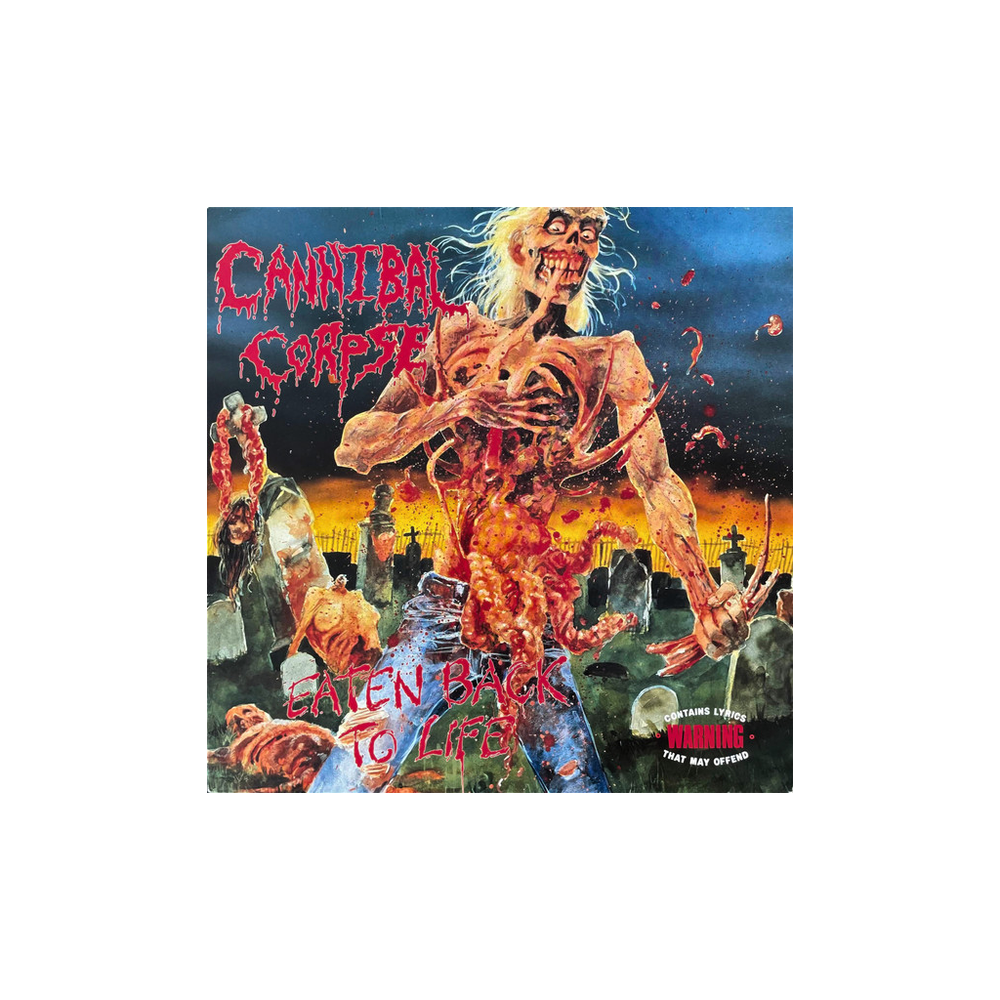 Cannibal Corpse · Eaten Back To Life LP (Metal Blade, 1990)