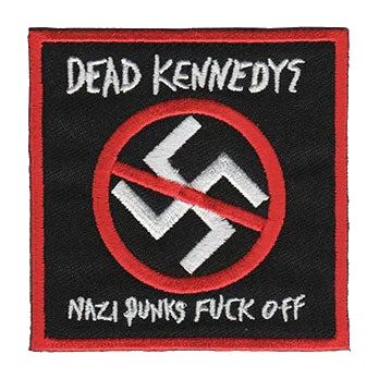 Nazi Punks Fuck Off Embroidered Patch