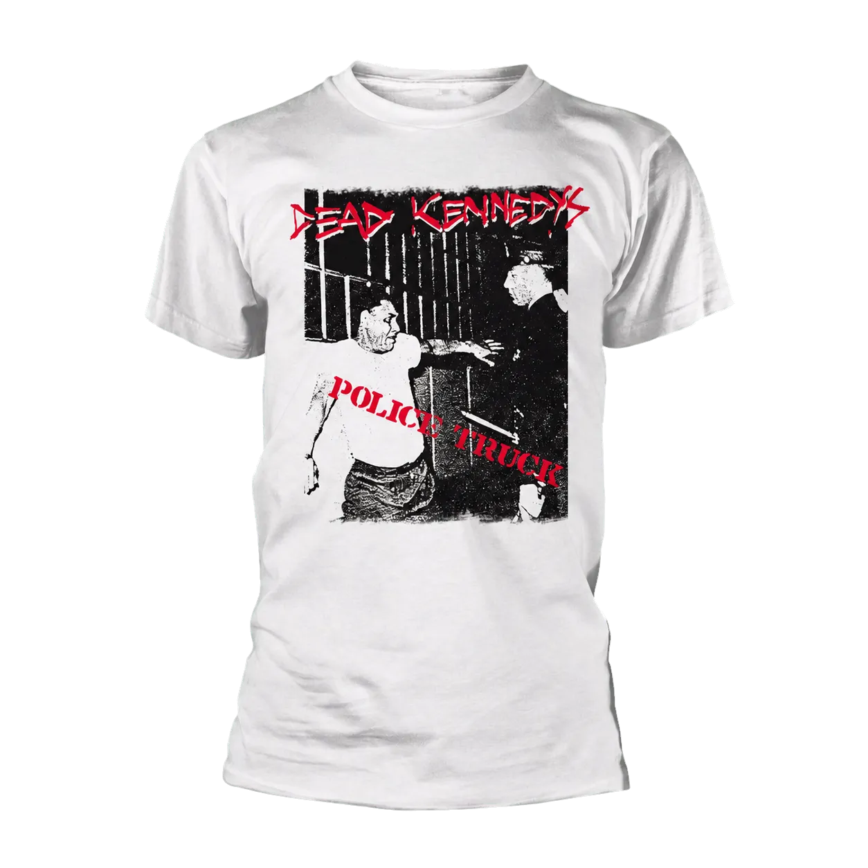 Police Truck (white) T-shirt